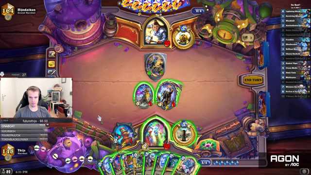Thijs buffs his boner