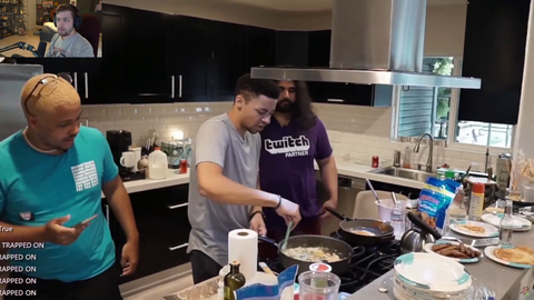 Soda on Myth's cooking skills