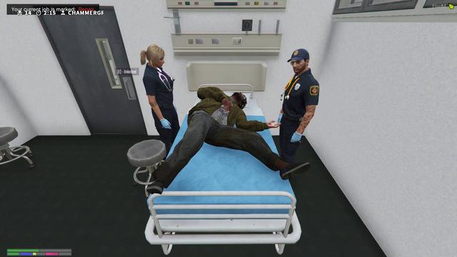 Paramedic pulls out the wrong thing...