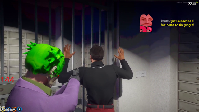 Joker gets shot down
