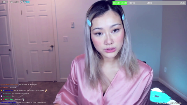 Chat has a question for Jasmine.