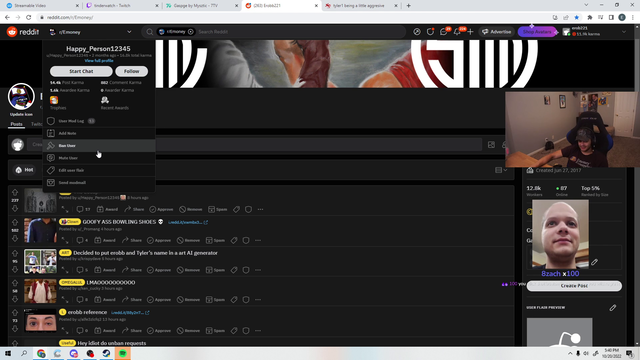 Erobb considers banning Happy_Person12345