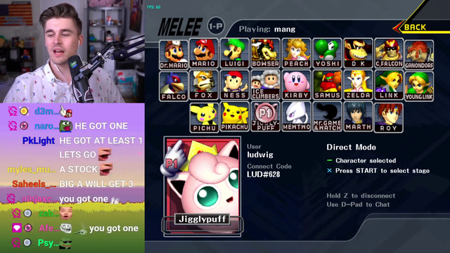 Mango describing his thought process to Ludwig
