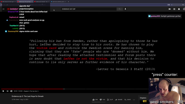 slimeIRL talking about Hax$