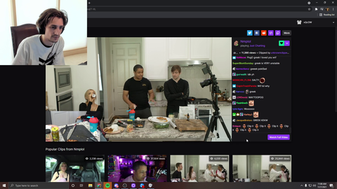 xQc calls out Mizkif's trash meme