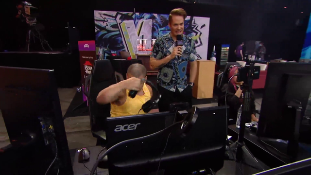 loltyler1 gives post match interview at twitch rivals