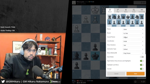 Hikaru explains Blindfold chess, quite literally predicts the future