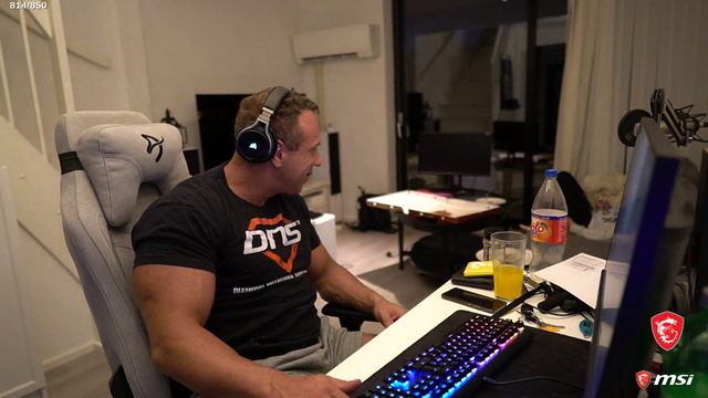 Knut asks for his daughter's permission to stay up and play games