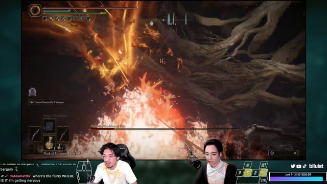 Japanese Split-Control Couple blluist - After 43 hours defeat Malenia