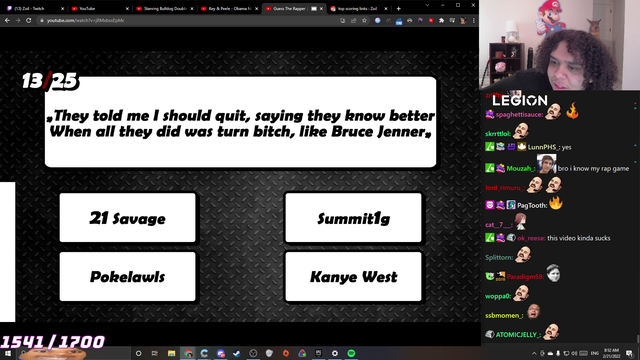 Zoil gets the question wrong