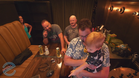 KingGothalion's son discovers himself as an emote