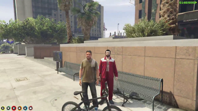 Poke encounters a robot - GTAVRP