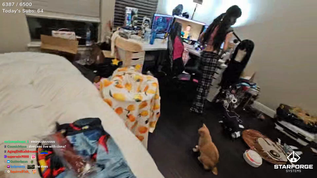 Emi caught watching GOONGOON while offline