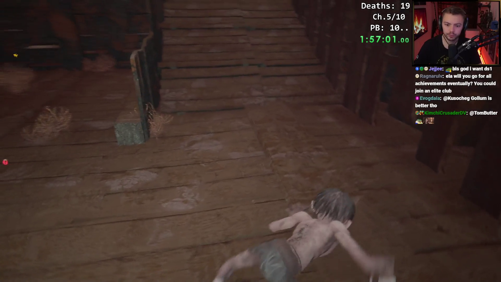 Elajjaz has trouble beating a AAA game