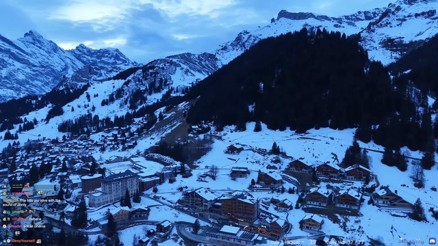 Swiss Alps in Winter