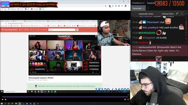 Hasan and Esfand Respond to Mizkif Clip