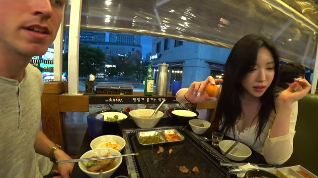 Korean white knights chaperoning Jake&Queenmico