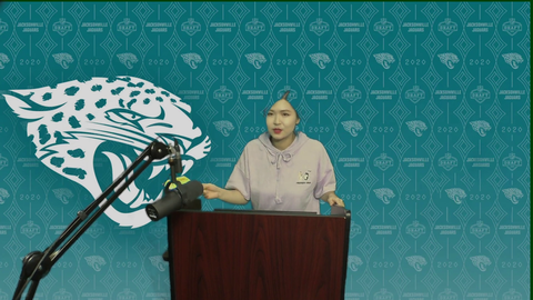 Bald korean girl with scuffed Jason