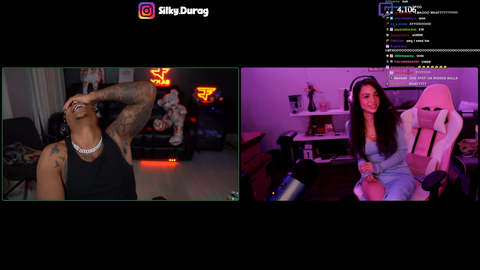 Dominatrix has a surprise for the stream