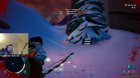 OMEGALUL guy breaks character