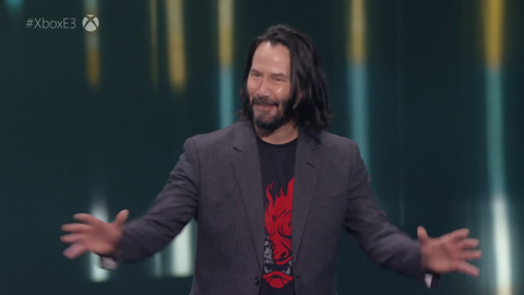 Wholesome Keanu Reeves heckler