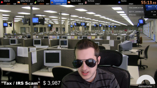 IRS Scammer asks Kitboga to steal from store