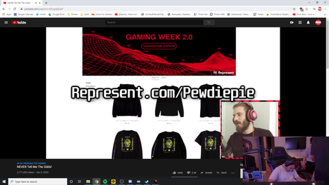 Michael wakes Fed up after falling asleep on stream