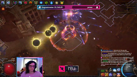 POE Streamer "PathofMath" gets banned for calling POE Game Dev slurs, is surprised.