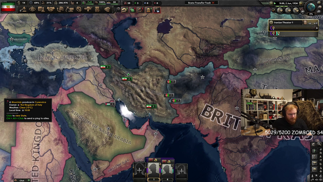 Esfand playing Hoi4
