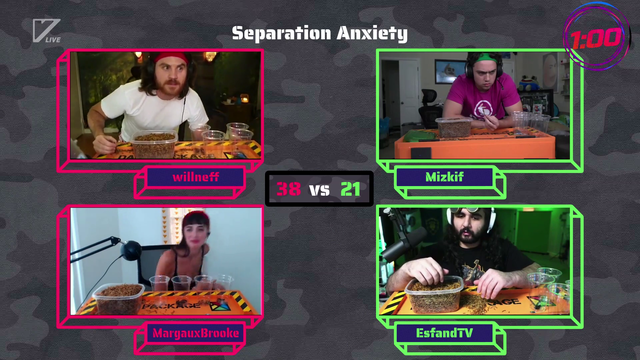 WillNeff and Mizkif eat scorions. willingly.