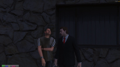 Ron Otterman comforts Bogg about the loss of his best friend
