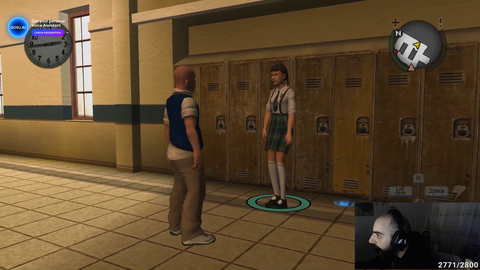 Sliker being smooth with the girls