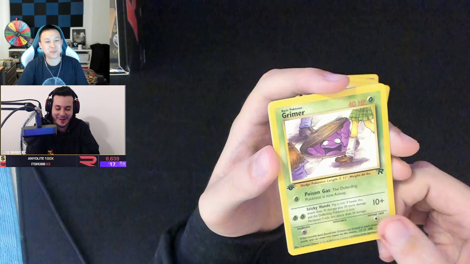 Ramee pulls Dark Charizard Holo