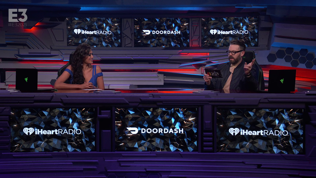 E3 host calls chat toxic