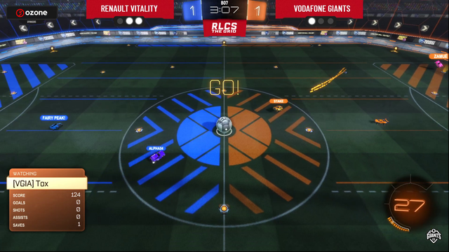 Rocket League Spanish casters reacting to Zamue's crazy goal