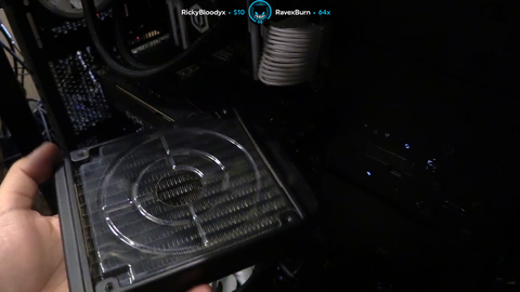 LIRIK - Cyberpower forgets to remove the plastic from Lirik's radiators (pre-built PC)