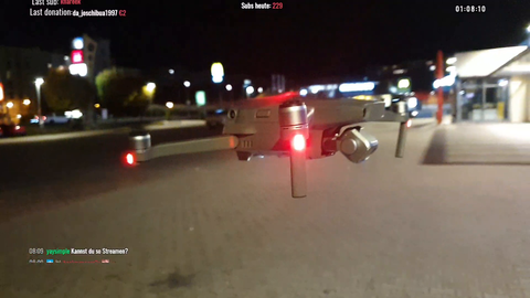 Streamer gets hit by a Drone