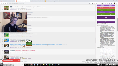 Staff scheming on xQc