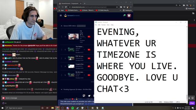 Mute streamer speaks for the first time in years (emotional)