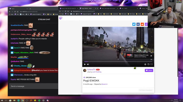 Reckful tells a story of bumping into NymN at twitch con