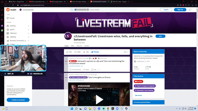 Mizkif said that Slick is currently missing