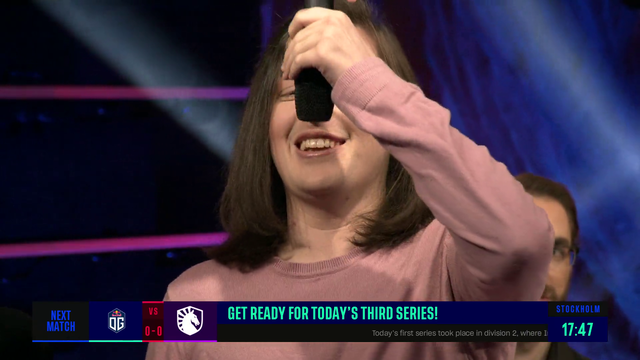 Dota 2 Tourney Properly Introduces a Player's Name
