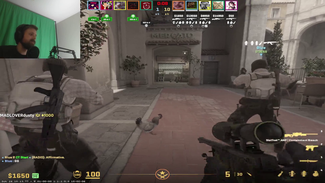 Forsen with the LEGENDARY play in CS2 (Full)