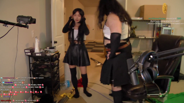 Esfand's Tifa Cosplay Unleashed