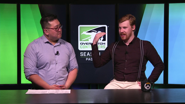 Overwatch Contenders announcer tries to be funny