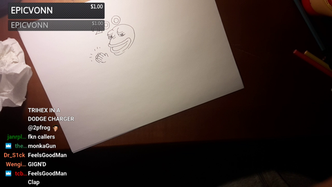 Artist Draws Ice Poseidon In Less Then 30 Seconds PogChamp
