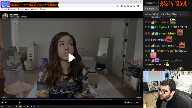 Hasan on OfflineTV handling the drama publicly
