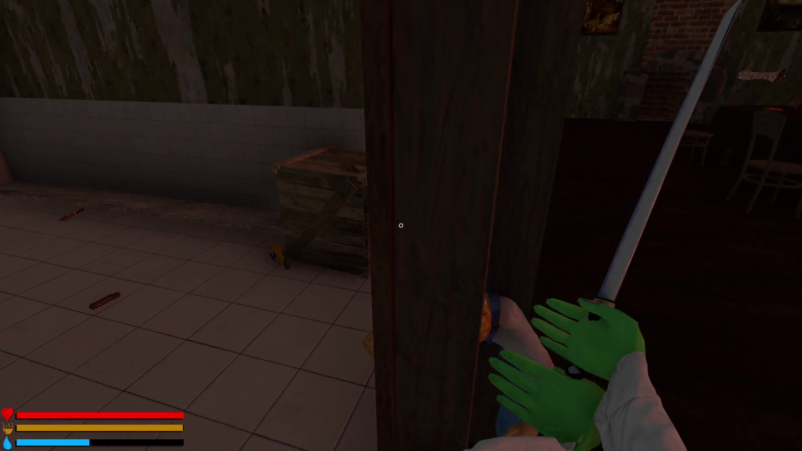 MOONMOON finds a friend stuck in the wall