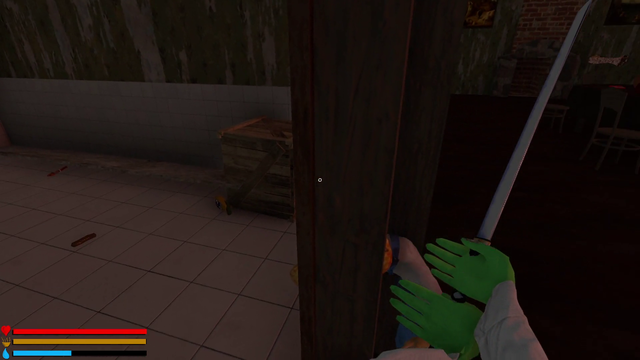 MOONMOON finds a friend stuck in the wall
