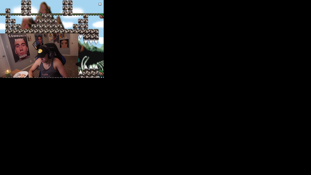 Erobb smashed his pc after his 200 death in boshy and has been streaming like this for 45 minutes.